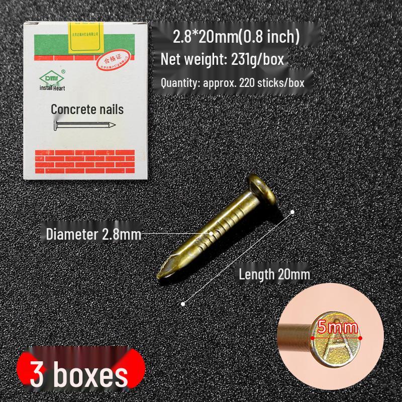 Long Cement Steel and Iron Nails for Wall and Woodworking
