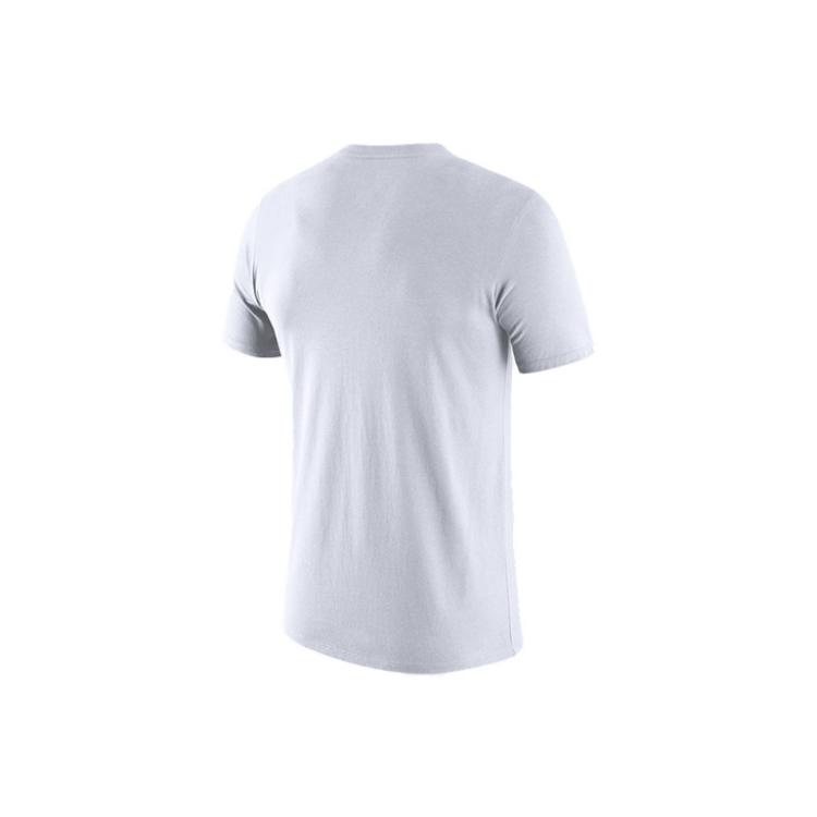 Jordan NBA Dri-FIT Celtics Basketball Print Crew Neck Short Sleeve T-Shirt Men Tops White DA6607-100