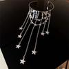 Upper Arm Bracelet Metal Tassel Star Heart Chain Armband Cuff  Simple Arm Bangle Armlet Adjustable For Women Girl