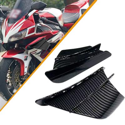 Nowe Dla Yamaha YZF R1 R25 Kawasaki Ninja H2 H2R BMW S1000RR Honda H2 ABS Motocyklowe Winglet Aerodynamiczne Skrzydło Boczne Płetwa