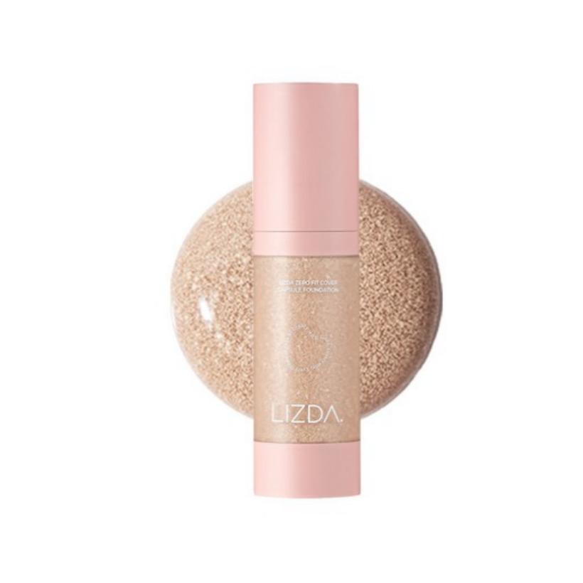 LIZDA NEW Zero Fit Cover Capsule Foundation K-Beauty 19 Pure Ivory