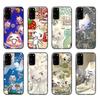 Popular Cute T-Ttoro I-Inoue Cat Phone Case For Samsung S 24 Fe 25 Ultra Plus 20 Lite 21 30 22 23 24 22 Ultra 5G Fundas
