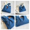 Denim New Bag Women's Premium Sense Versatile Shoulder Bag Large Capacity Niche Design Sense Tote Bag