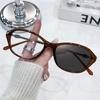 Vintage Oval Sunglasses for Women Men Elliptic Sun Glasses Female Round Eyewear  for Male Female Cat Eye Eyeglasses