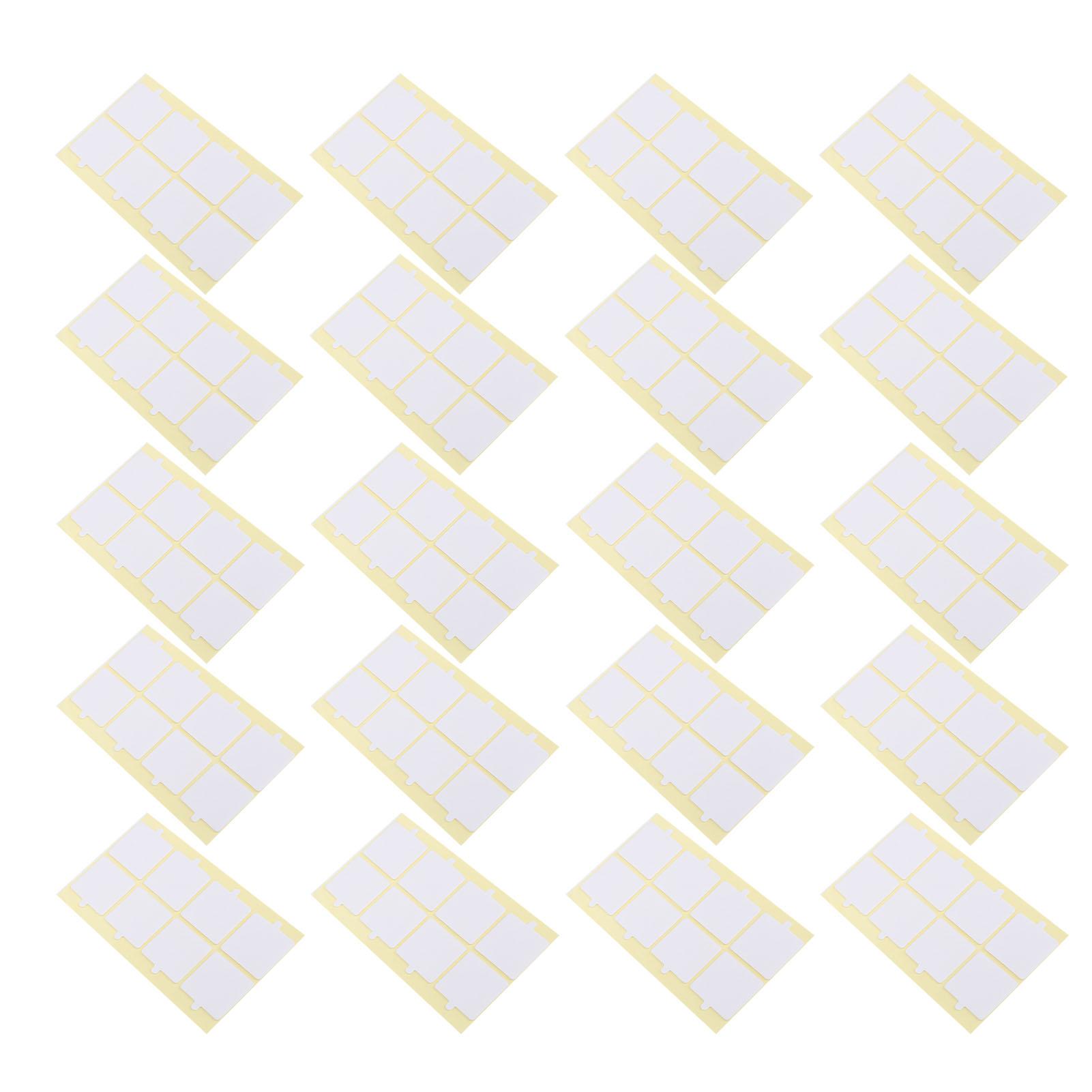 

160PCS Double Sided Stickers Removable Transparent Heavy Duty Mounting Tape for Acoustic Foam Panels