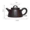 Yixing Raw Ore Purple Sand Pot Traditional Pattern Purple Clay Teapot Handmade Kettle Tea Pot Kung Fu Teaware