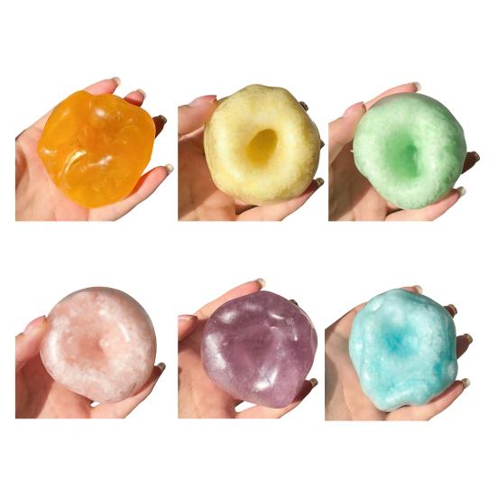 Slow-Rising Coconut Oil Squeeze Toy Moldable TPR Fidget with Realistic Texture Portable Stress Reliever for Kids Adults Decompression Gift