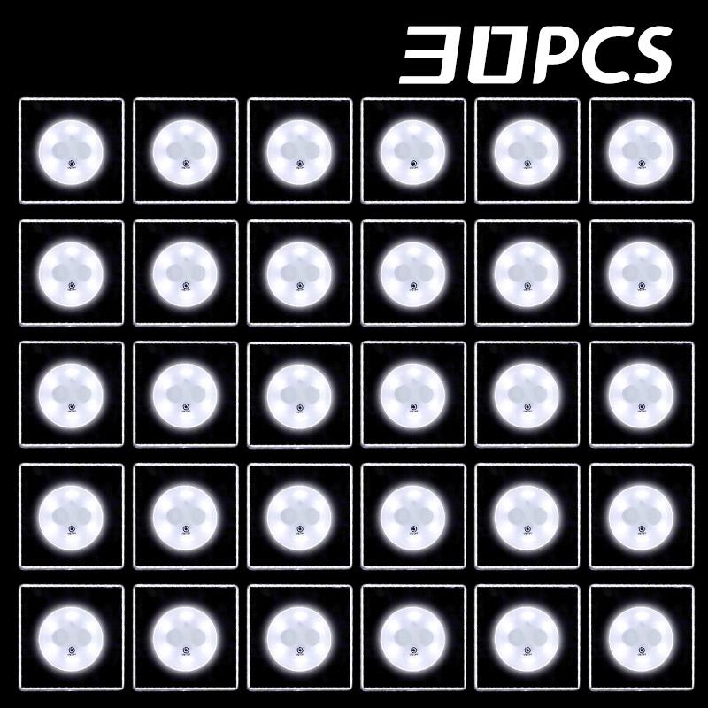 1/10/20/30PCS LED Coaster Light Up Coasters Stickers Liquor Bottle Drink Luminous Cup Mat Club Bar Party Car Wedding Vase Decor