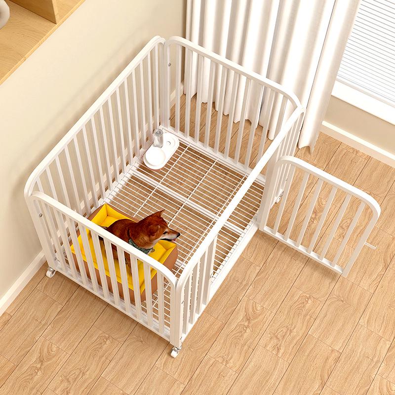 Indoor Pet Dog Fence and Kennel for Small to Medium Breeds