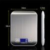 1g-10kg Food Scale, 304 Stainless Steel Digital Kitchen Scale Weight In Grams and Ounces for Cooking, Meal Prep,Package,Handmade, Liquids