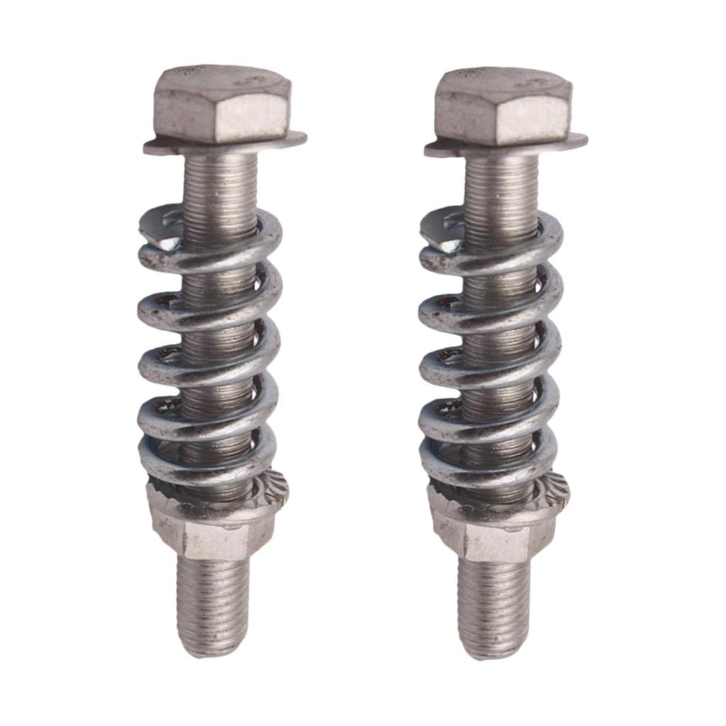 MERIGLARE 2pcs/pcs M10x1.5 Exhaust Bolt and Spring Kit, Durable Material High Reliability