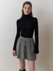 Liel Powdery Turtleneck Knit (Black)