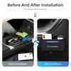 Auto-Aufbewahrungstasche Klebeseite Tür Hängend Handy Geldbörse Box Für Citroen C4 C3 C5 C1 C2 C6 VTS C4L DS3 DS4 DS5 Grand Berlingo