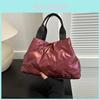 Stylish Versatile Large Capacity Tote Bag For Women In Black Gold Silver Red Green