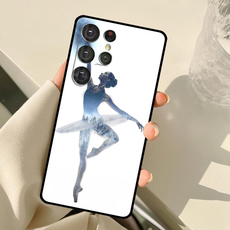 Gymnastics Oil Painting Case For Samsung Galaxy S23 Ultra S21 S22 S24 S25 Ultra S9 S10 Plus S25 FE S20 FE Back Cover