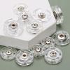 10Pcs Plastic Snap Buttons Invisible Sewing Button Fasteners For Handmade Garments Clothing Repair Sewing Accessories