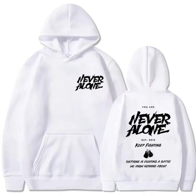 Unisex Cross-Border Casual Hooded Sweatshirt with Pocket Print Triple Extra Large