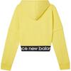 New Balance Sweatshirts Unisex Yellow Hooded Moderate Regular AWT03362-YL