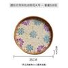 30-35cm Handmade Rattan Decorative Round Restaurant Storage Picnic Basket