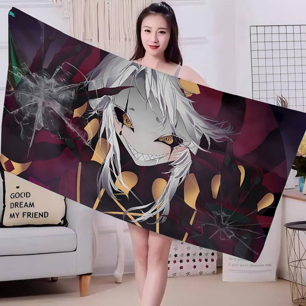 The Freak Circus Funny Game Microfiber Blanket Quick Drying Beach Towels Oversized Printing Super Absorbent Pool Towel Blanket