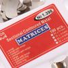 100Pcs Dental Matrix Sectional Contoured Metal Matrices No.1.398 Lmws 2 Rings