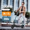 N5 350W Elektroroller Mit ABE App 36v Lithiumbatterie Roller 20km/h 35km Große Reichweite 10 Zoll Reifen Für Erwachsene E-Scooter Für DE
