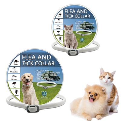Pet Repellent Collar Flea Tick Repellent Neck Strap Adjustable Dogs Protection Neck Circle Pet Supplies
