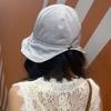 Fashion Breathable Fisherman Hat Big Eave Foldable Sunscreen Cap Adjustable Bucket Hat Women