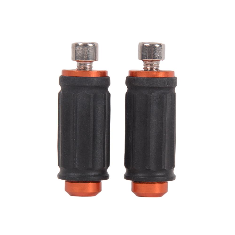 2PCS Universal Motorcycle Rearset Footrests M6 Foot Pegs Pedal Accessories Foot Pin For Shift and Brake Lever
