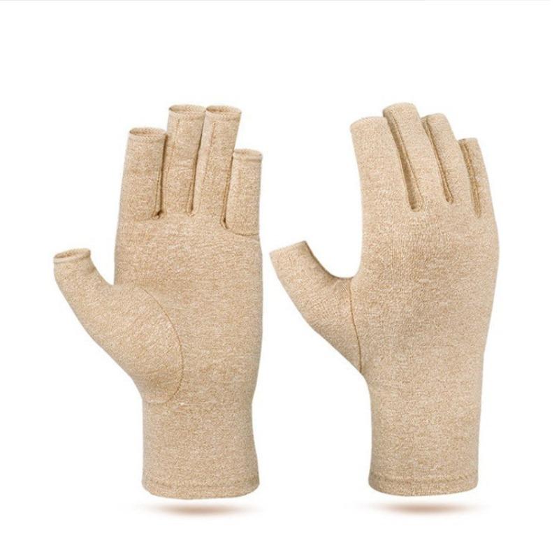 Mary Breathable compression gloves - half finger fitness training cycling gloves XL