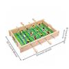 Tabletop Foosball Game Portable Table Sturdy for Home, Kids