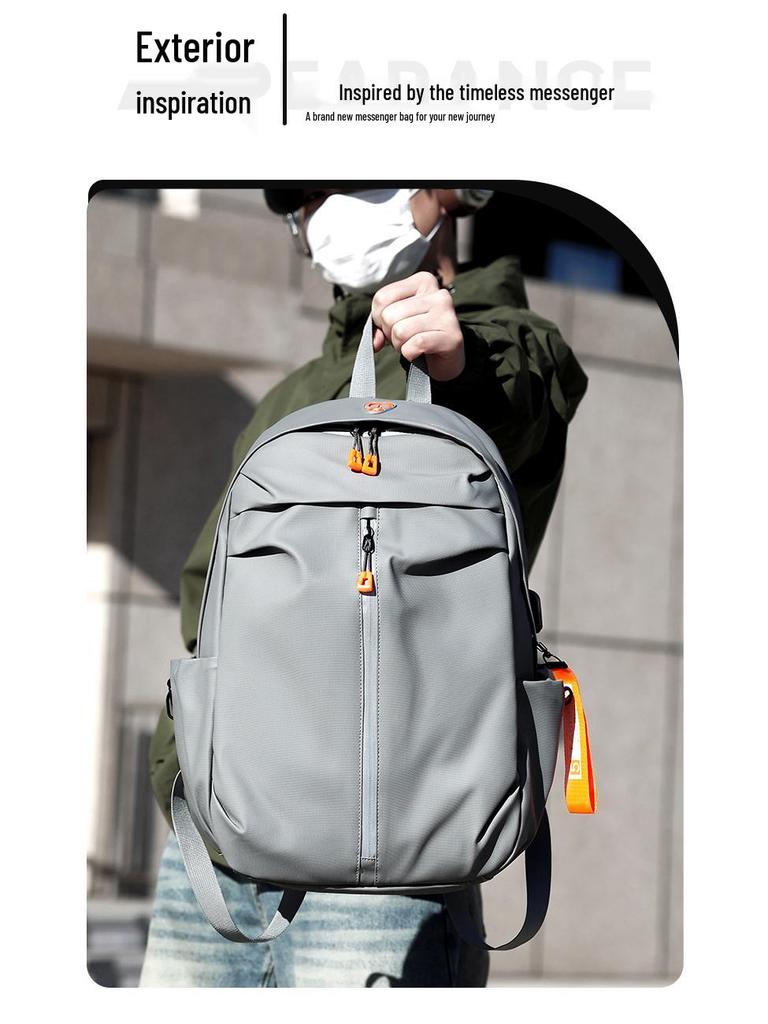 Durable, Large-Capacity Cross-Border Travel Backpack with Logo Printing