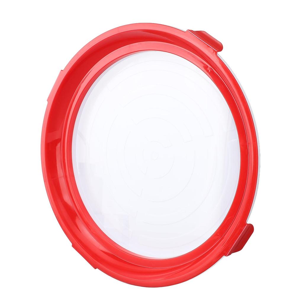Food Preservation Tray Multipurpose Round Shape Reusable Vacuum Sealing Stackable Food Storage Tray