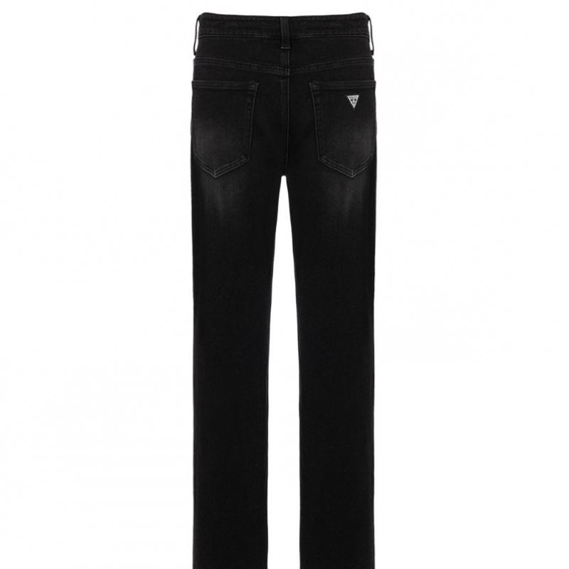 Guess Slim Wide Black Denim Mp4d9193