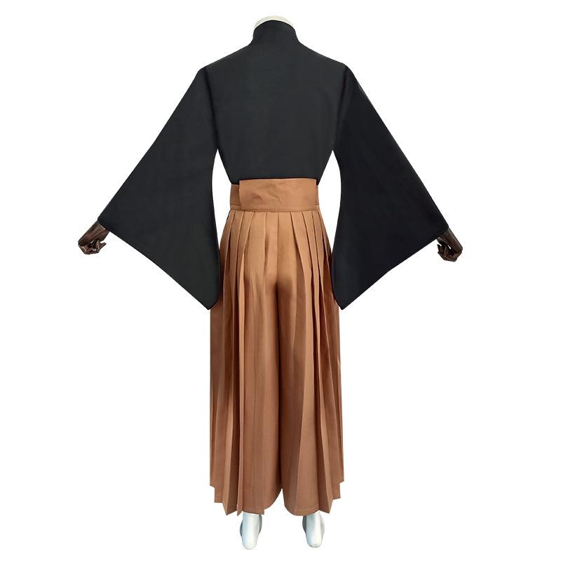 Demon Slayer: Hotaru Hagane Cosplay Outfit Swordsmith Japanese Kimono Full Set Cosplay Anime Performance Costume 0053