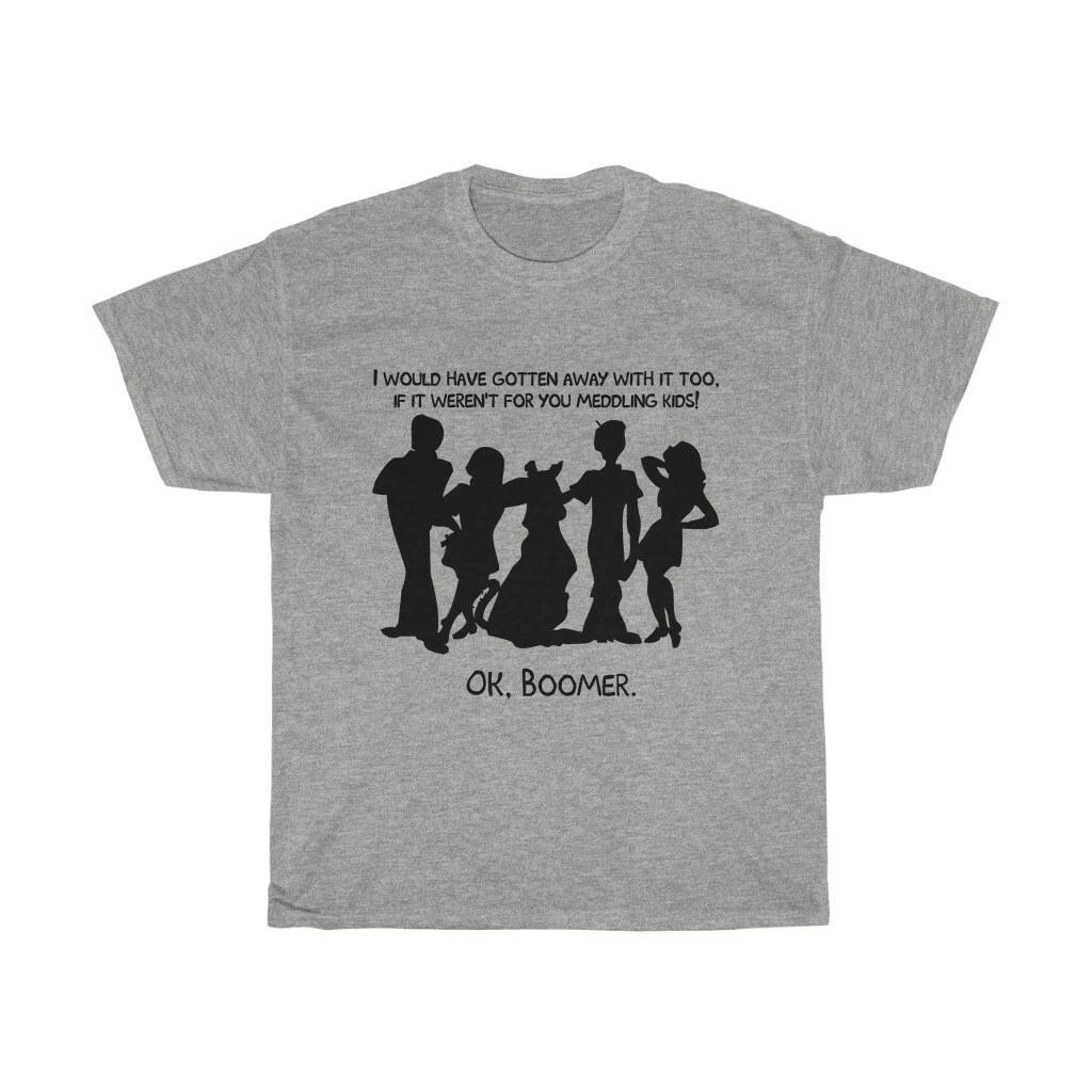 OK Boomer, Light Colors, Unisex T-shirt, Inspired By Scooby Doo M