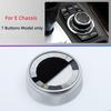 Silver ABS + Crystal Car Central Media Knob Replace For BMW 3 X5 X6 E90 E70 10