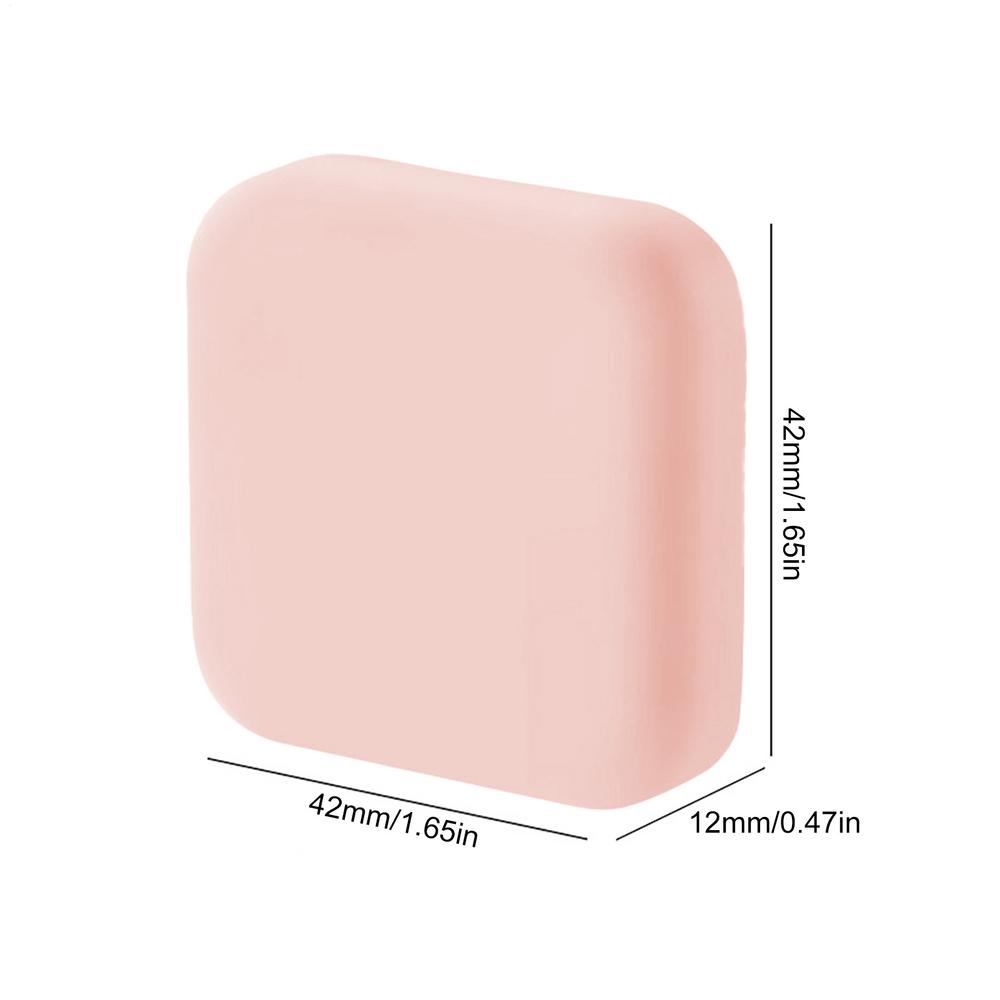 

Door Stoppers Wall Protector Door Stopper Silicone Handle Bumpers Self Adhesive Mute Anti Shock Protection Porte Pad рожевий