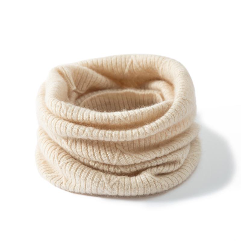 Unisex Cashmere Neck Warmer: Cold-Proof, Knitted Pullover Dickey for Autumn and Winter