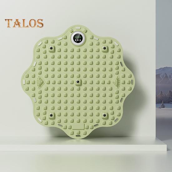 Foot Massager Mat with Timer Feet Pain Relief Muscle Relaxation Foot Reflexology Pad Anti-slip Portable Acupressure Pad Portable Stone Walking