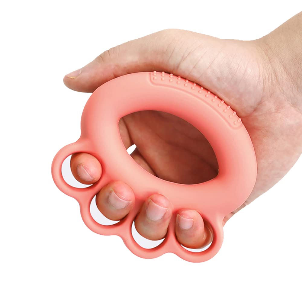 Grip Strength Hand Grip Training Finger Stretcher for Children Adults Orange [30LB] оранжевый