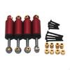 4 Absorbers with Screws Aluminum Alloy Metal Upgrade Parts for Fcx24 Remote Control Car