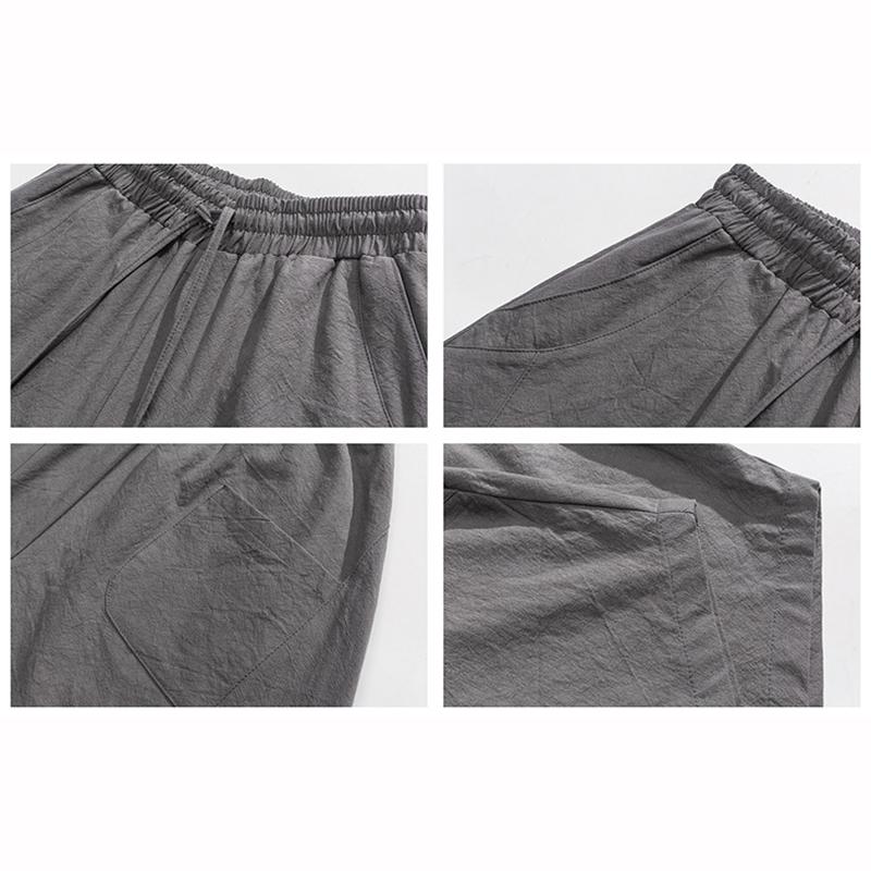 Men's Spring Loose Harem Pants Oversize Sweatpants Casual Harem Trousers