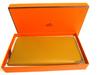 Auténtica Cartera Redonda con Cremallera HERMES Sesami Veau Epson LÍNEA SILK\'IN Azap Long #b016 Caja Abierta