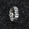 Hip Hop Mens Cuban Ring Jewelry Women Gold Plated Cuban Link Ring