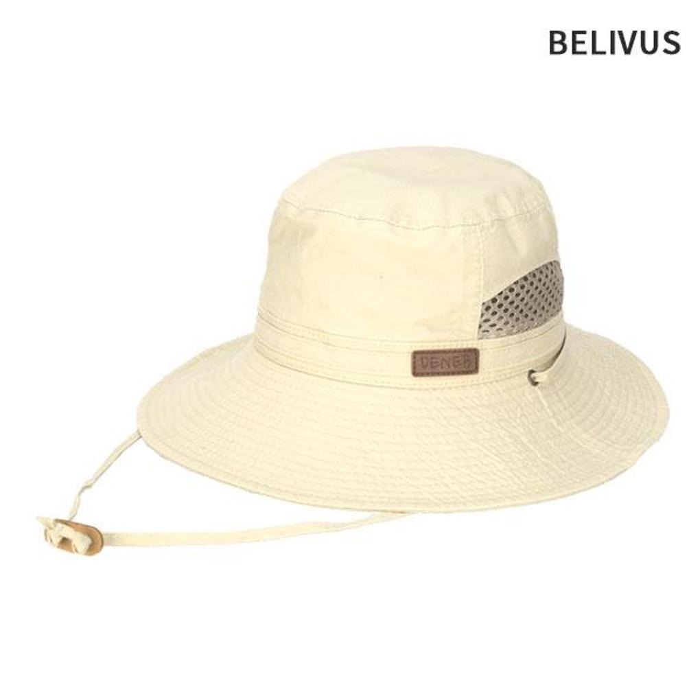 BELIVUS Men's Safari Hat BPH007 Mesh Bucket Hat