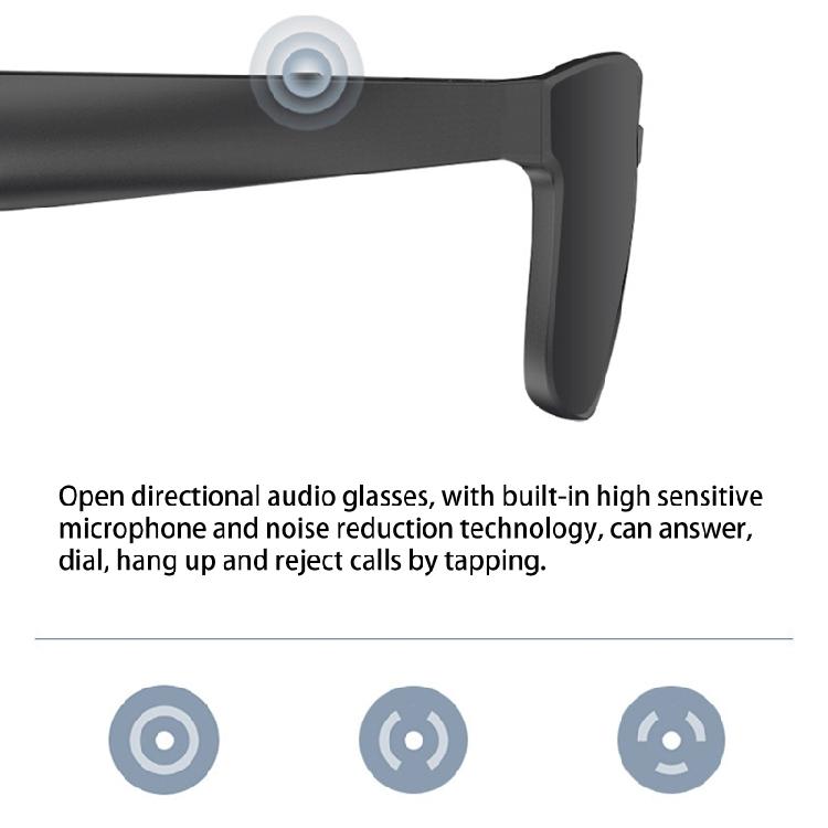 368 für Smarte Polarisierte Sonnenbrille Kopfhörer Anti-Strahlung Stereo für Sonnenbrillen für