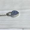 Used TIFFANY & Co. Return To Heart Lock Mini Necklace 925 Storage Bag