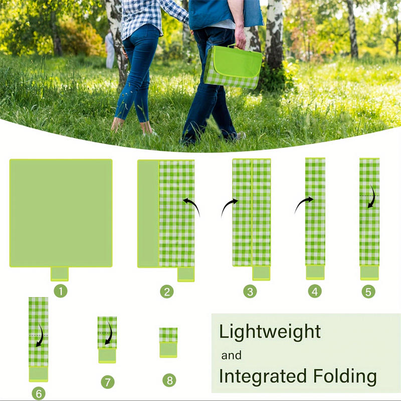 Lightweight Foldable Extra Large Picnic Mat Outdoor Camping Thickened Sandproof Beach Blanket Music Festival Lawn Mats