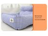 Anti-Fall Dog Car Seat & Bed - Dirt-Resistant, Anti-Ankle Sprain Cushion for Cats & Dogs